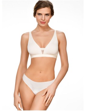 Трусы бразилиана Amelie MILLA 2015-3 молоко new, Цвет: молоко, Размеры: S, изображение 4