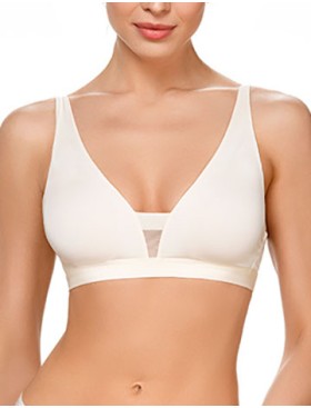 Бюстгальтер бралетт без косточек Amelie MILLA 2022 молоко new, Цвет: молоко, Размеры: S