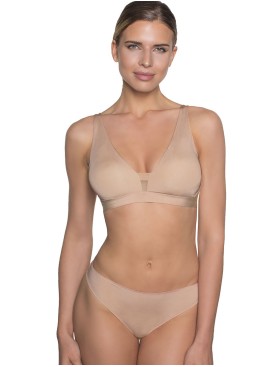 Бюстгальтер бралетт без косточек Amelie MILLA 2022 телесный new, Цвет: телесный, Размеры: S, изображение 6