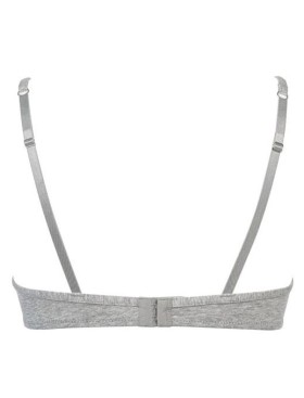 Бюстгальтер пуш-ап хлопковый Infiore SMART RAP 850 grigio melange, Цвет: grigio mel (серый), Размеры: 70B, изображение 4