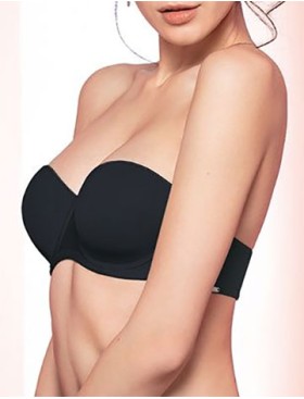 Бюстгальтер анжелика Leilieve ELEGANCE 6004 nero, Цвет: nero (черный), Размеры: 80F