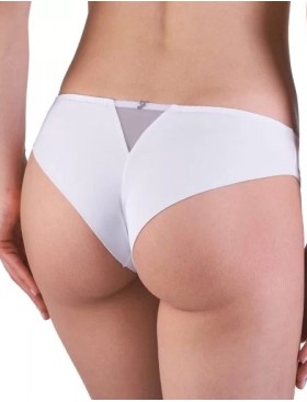 Трусы бразилиана со вставкой Leilieve ELEGANCE 6054 bianco, Цвет: bianco (белый), Размеры: S, изображение 2