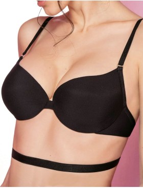 Бюстгальтер трансформер с пуш-ап Leilieve ELEGANCE 6006 nero, Цвет: nero (черный), Размеры: 65B