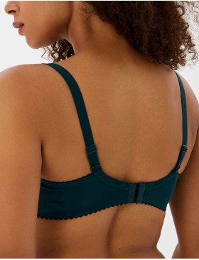 Бюстгальтер с плотной чашкой Misstyle 2508 изумруд, Цвет: изумруд, Размеры: 95E, изображение 2