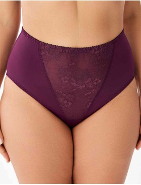 Трусы слипы миди Misstyle 5003 темный виноград, Цвет: темный виноград, Размеры: 2XL