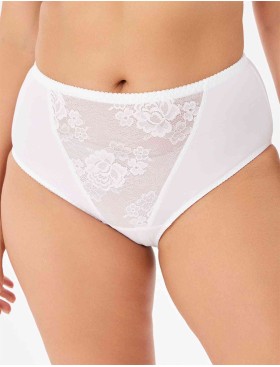 Трусы слипы миди Misstyle 5003 белый, Цвет: белый, Размеры: XL