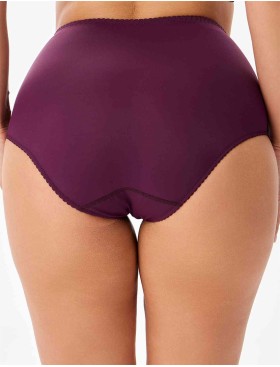 Трусы слипы комфорт Misstyle 5004 темный виноград, Цвет: темный виноград, Размеры: 2XL, изображение 3