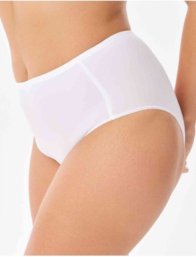 Трусы с высокой талией Misstyle 5006 белый, Цвет: белый, Размеры: 5XL, изображение 2