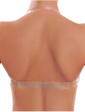 Бюстгальтер бандо пуш-ап с силиконовой спинкой Sielei FANTASTIC 1570 cipria, Цвет: cipria (телесный), Размеры: 75B, изображение 5
