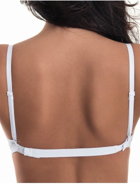Бюстгальтер-трансформер без пуш-ап Sielei FANTASTIC 1586 bianco, Цвет: bianco (белый), Размеры: 75B, изображение 3
