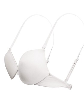 Бюстгальтер-трансформер без пуш-ап Sielei FANTASTIC 1586 bianco, Цвет: bianco (белый), Размеры: 75B, изображение 10