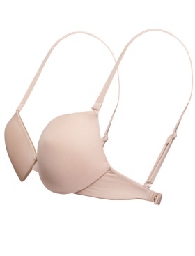 Бюстгальтер-трансформер без пуш-ап Sielei FANTASTIC 1586 cipria, Цвет: cipria (телесный), Размеры: 80B, изображение 5