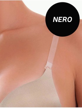 Бюстгальтер-трансформер без пуш-ап Sielei FANTASTIC 1586 nero, Цвет: nero (черный), Размеры: 75B, изображение 4