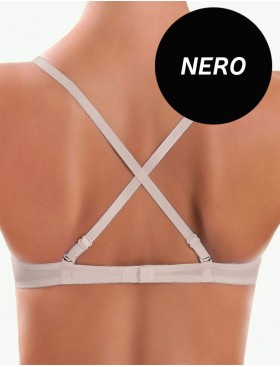 Бюстгальтер-трансформер с пуш-ап Sielei FANTASTIC 1590 nero, Цвет: nero (черный), Размеры: 80B, изображение 3