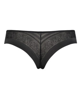 Трусы бразилиана Sielei FLOWER 2507 nero, Цвет: nero (черный), Размеры: XS, изображение 8