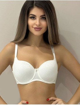 Бюстгальтер спейсер Albina L TRIUMPH 1776 молоко, Цвет: молоко, Размеры: 90E, изображение 2