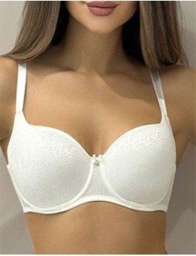 Бюстгальтер спейсер Albina L TRIUMPH 1776 молоко, Цвет: молоко, Размеры: 90E