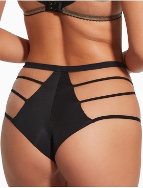 Трусы бразилиана Bella Misteria AUTUMN FINESSE brazilian, Цвет: черный, Размеры: S, изображение 2