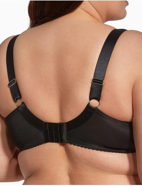 Полупрозрачный бюстгальтер Bella Misteria BLACK PANTHER soft cup, Цвет: черный, Размеры: 70I, изображение 2