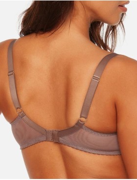 Мягкий бюстгальтер с кружевом Bella Misteria CHOCOLATE FINESSE soft, Цвет: коричневый, Размеры: 90H, изображение 4