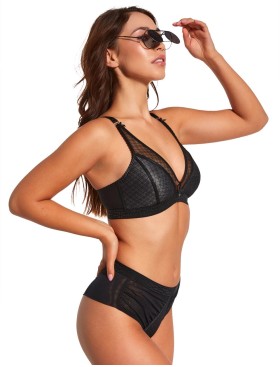 Трусы бразилиана Bella Misteria MOONLIGHT CHARM brazilian, Цвет: черный, Размеры: S, изображение 4