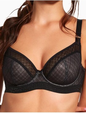 Бюстгальтер мягкий Bella Misteria MOONLIGHT CHARM soft, Цвет: черный, Размеры: 70I