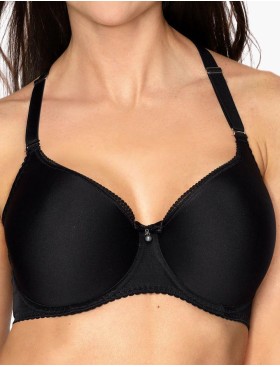 Бюстгальтер спейсер с кружевной спинкой Bella Misteria SOFT TOUCH spacer BLACK, Цвет: черный, Размеры: 85G