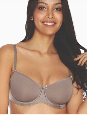 Бюстгальтер спейсер Bella Misteria SOFT TOUCH spacer GREY, Цвет: серый, Размеры: 80F, изображение 4