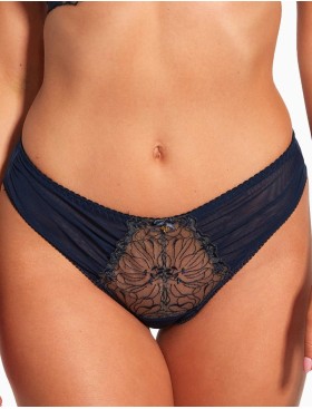 Трусы бразилиана Bella Misteria SUBTLE TEMPTATION brazilian NAVY BLUE, Цвет: темно-синий, Размеры: S