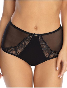 Высокие трусы слипы Bella Misteria SUBTLE TEMPTATION briefs FP2 BLACK, Цвет: черный, Размеры: S