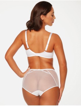 Высокие трусы слипы Bella Misteria SUBTLE TEMPTATION briefs FP2 WHITE, Цвет: белый, Размеры: S, изображение 4