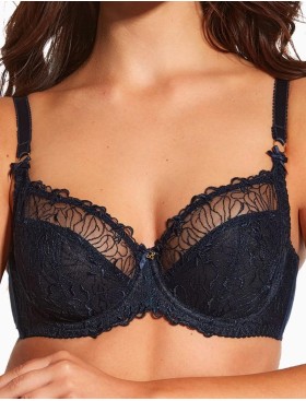 Бюстгальтер мягкий Bella Misteria SUBTLE TEMPTATION soft NAVY BLUE, Цвет: темно-синий, Размеры: 70I