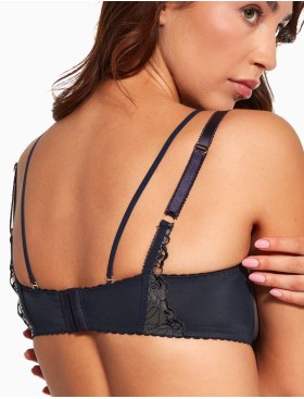 Мягкий балконет Bella Misteria SUBTLE TEMPTATION soft balconette NAVY BLUE, Цвет: темно-синий, Размеры: 65J, изображение 2