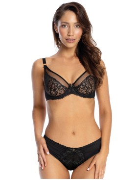 Бюстгальтер бралетт Bella Misteria SUBTLE TEMPTATION soft bralette BLACK, Цвет: черный, Размеры: 70A, изображение 4