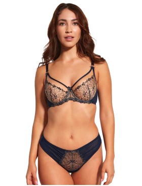 Бюстгальтер бралетт Bella Misteria SUBTLE TEMPTATION soft bralette NAVY BLUE, Цвет: темно-синий, Размеры: 70A, изображение 4