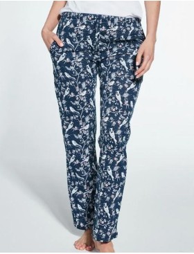 Домашние брюки из хлопка Cornette 690-5 темно-синий, Цвет: темно-синий, Размеры: M