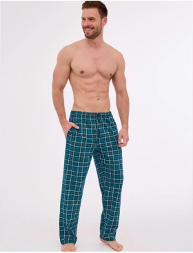 Мужские домашние брюки Cornette 691-7 зеленый/белый, Цвет: зеленый/белый, Размеры: S, изображение 2