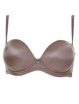 Бюстгальтер фашия супер пуш-ап Lormar DOUBLE EXTRA corteccia, Цвет: corteccia (кофе), Размеры: 65B, изображение 3