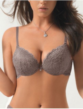 Бюстгальтер двойной пуш-ап Lormar DOUBLE PIZZO corteccia, Цвет: corteccia (кофе), Размеры: 70B