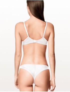 Низкие трусы бразилиана Lormar Brasiliana EXTRA COTTON bianco, Цвет: bianco (белый), Размеры: S, изображение 3