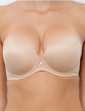 Бюстгальтер фашия супер пуш-ап Lormar DOUBLE EXTRA golden skin, Цвет: golden skin (беж), Размеры: 65B