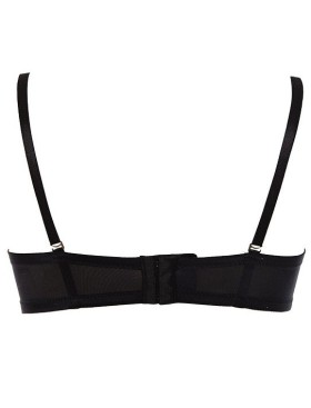 Бюстгальтер фашия супер пуш-ап Lormar DOUBLE EXTRA nero, Цвет: nero (черный), Размеры: 75B, изображение 8