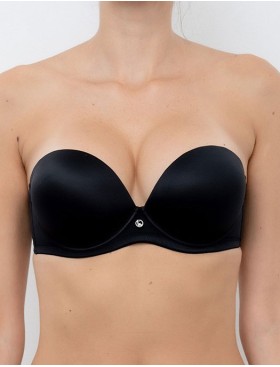 Бюстгальтер фашия супер пуш-ап Lormar DOUBLE EXTRA nero, Цвет: nero (черный), Размеры: 75B, изображение 3