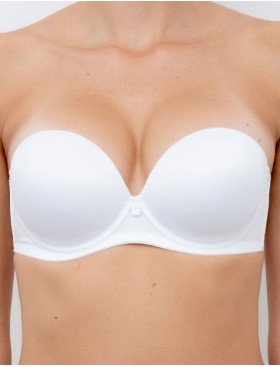 Бюстгальтер фашия супер пуш-ап Lormar DOUBLE EXTRA bianco, Цвет: bianco (белый), Размеры: 75B