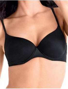 Бюстгальтер балконет Lormar ELI nero, Цвет: nero (черный), Размеры: 90B