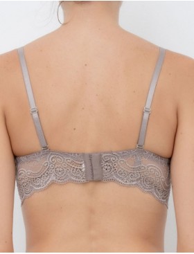 Бюстгальтер фашия с двойным пуш-ап Lormar EXTRA PIZZO corteccia, Цвет: corteccia (кофе), Размеры: 70B, изображение 2