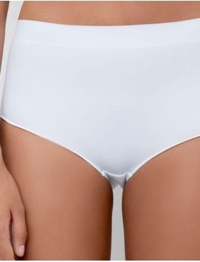 Бесшовные трусы с высокой талией Lormar FREE slip bianco, Цвет: bianco (белый), Размеры: M