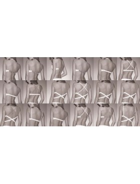 Бюстгальтер трансформер пуш-ап Lormar JOKER bianco, Цвет: bianco (белый), Размеры: 70B, изображение 2