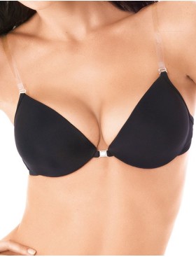 Бюстгальтер трансформер пуш-ап Lormar JOKER nero, Цвет: nero (черный), Размеры: 70B