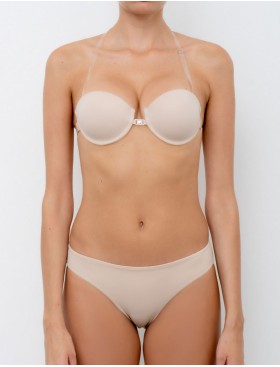 Бюстгальтер пуш-ап с силиконовой спинкой Lormar LYNETTE nudo, Цвет: nudo (телесный), Размеры: 70B, изображение 6